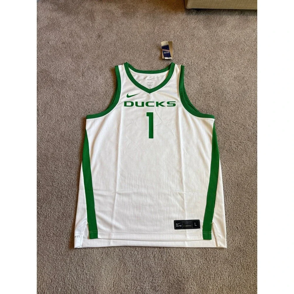 Oregon Ducks Nike NWT Men’s Basketball Jersey Size Large
